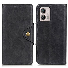 Coque Portefeuille Livre Cuir Etui Clapet D10Y pour Motorola Moto G53 5G Noir