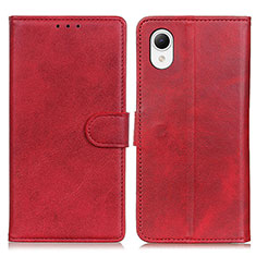 Coque Portefeuille Livre Cuir Etui Clapet D10Y pour Samsung Galaxy A23s Rouge