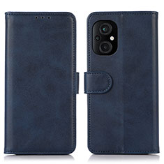 Coque Portefeuille Livre Cuir Etui Clapet D10Y pour Xiaomi Poco M5 4G Bleu