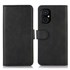 Coque Portefeuille Livre Cuir Etui Clapet D10Y pour Xiaomi Poco M5 4G Noir