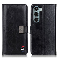 Coque Portefeuille Livre Cuir Etui Clapet D11Y pour Motorola Moto Edge S30 5G Noir