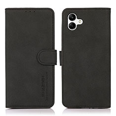 Coque Portefeuille Livre Cuir Etui Clapet D11Y pour Samsung Galaxy A04 4G Noir