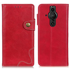 Coque Portefeuille Livre Cuir Etui Clapet D11Y pour Sony Xperia PRO-I Rouge