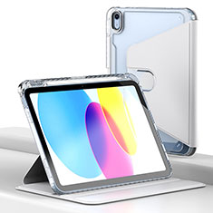 Coque Portefeuille Livre Cuir Etui Clapet H01 pour Apple iPad 10.9 (2022) Blanc