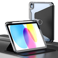 Coque Portefeuille Livre Cuir Etui Clapet H01 pour Apple iPad 10.9 (2022) Noir