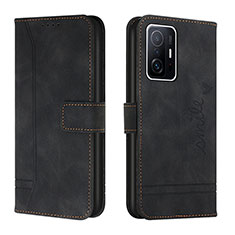 Coque Portefeuille Livre Cuir Etui Clapet H01X pour Xiaomi Mi 11T Pro 5G Noir