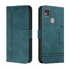 Coque Portefeuille Livre Cuir Etui Clapet H01X pour Xiaomi POCO C31 Vert