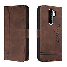 Coque Portefeuille Livre Cuir Etui Clapet H01X pour Xiaomi Poco M2 Marron