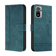 Coque Portefeuille Livre Cuir Etui Clapet H01X pour Xiaomi Poco M5S Vert