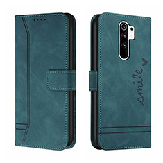 Coque Portefeuille Livre Cuir Etui Clapet H01X pour Xiaomi Redmi 9 Vert