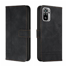 Coque Portefeuille Livre Cuir Etui Clapet H01X pour Xiaomi Redmi Note 11 SE India 4G Noir