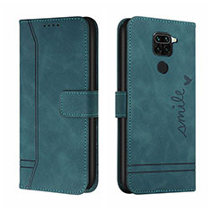 Coque Portefeuille Livre Cuir Etui Clapet H01X pour Xiaomi Redmi Note 9 Vert