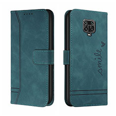 Coque Portefeuille Livre Cuir Etui Clapet H01X pour Xiaomi Redmi Note 9S Vert