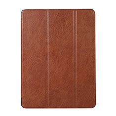 Coque Portefeuille Livre Cuir Etui Clapet H02 pour Apple iPad Air 3 Marron