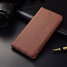 Coque Portefeuille Livre Cuir Etui Clapet H02 pour Apple iPhone 13 Marron