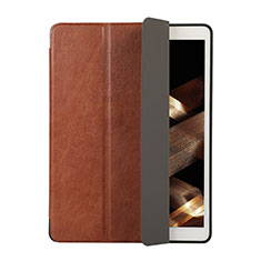 Coque Portefeuille Livre Cuir Etui Clapet H02 pour Apple New iPad 9.7 (2018) Marron