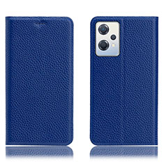 Coque Portefeuille Livre Cuir Etui Clapet H02P pour OnePlus Nord CE 2 Lite 5G Bleu