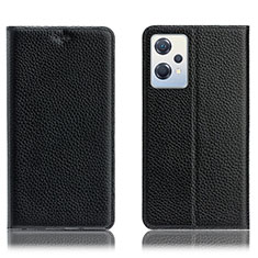 Coque Portefeuille Livre Cuir Etui Clapet H02P pour OnePlus Nord CE 2 Lite 5G Noir