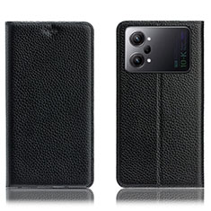 Coque Portefeuille Livre Cuir Etui Clapet H02P pour Oppo K10 Pro 5G Noir