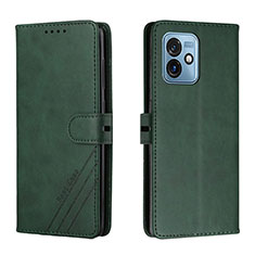 Coque Portefeuille Livre Cuir Etui Clapet H02X pour Motorola Moto G 5G (2023) Vert