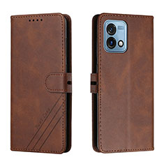 Coque Portefeuille Livre Cuir Etui Clapet H02X pour Motorola Moto G Stylus (2023) 4G Marron