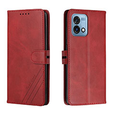 Coque Portefeuille Livre Cuir Etui Clapet H02X pour Motorola Moto G Stylus (2023) 4G Rouge