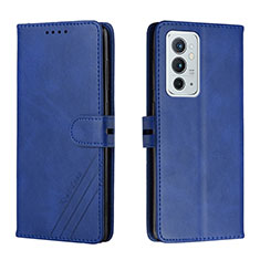 Coque Portefeuille Livre Cuir Etui Clapet H02X pour OnePlus 9RT 5G Bleu