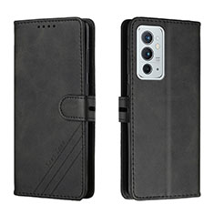 Coque Portefeuille Livre Cuir Etui Clapet H02X pour OnePlus 9RT 5G Noir