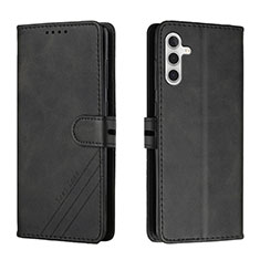 Coque Portefeuille Livre Cuir Etui Clapet H02X pour Samsung Galaxy A04s Noir