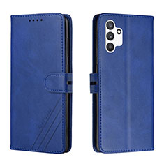Coque Portefeuille Livre Cuir Etui Clapet H02X pour Samsung Galaxy A13 4G Bleu
