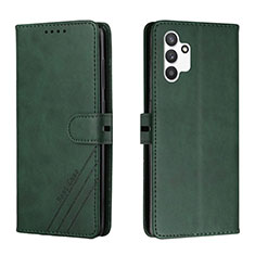 Coque Portefeuille Livre Cuir Etui Clapet H02X pour Samsung Galaxy A13 4G Vert