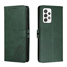 Coque Portefeuille Livre Cuir Etui Clapet H02X pour Samsung Galaxy A33 5G Vert