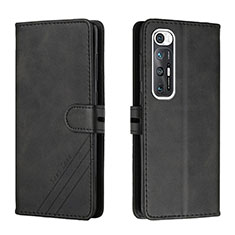 Coque Portefeuille Livre Cuir Etui Clapet H02X pour Xiaomi Mi 10S 5G Noir