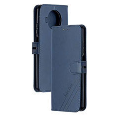 Coque Portefeuille Livre Cuir Etui Clapet H02X pour Xiaomi Mi 10T Lite 5G Bleu