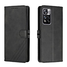 Coque Portefeuille Livre Cuir Etui Clapet H02X pour Xiaomi Mi 11i 5G (2022) Noir