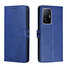 Coque Portefeuille Livre Cuir Etui Clapet H02X pour Xiaomi Mi 11T 5G Bleu