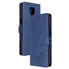 Coque Portefeuille Livre Cuir Etui Clapet H02X pour Xiaomi Poco M2 Pro Bleu