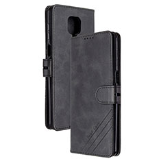 Coque Portefeuille Livre Cuir Etui Clapet H02X pour Xiaomi Poco M2 Pro Noir