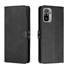 Coque Portefeuille Livre Cuir Etui Clapet H02X pour Xiaomi Poco M5S Noir