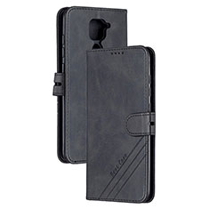 Coque Portefeuille Livre Cuir Etui Clapet H02X pour Xiaomi Redmi 10X 4G Noir