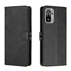 Coque Portefeuille Livre Cuir Etui Clapet H02X pour Xiaomi Redmi Note 11 SE India 4G Noir