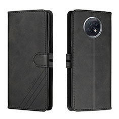 Coque Portefeuille Livre Cuir Etui Clapet H02X pour Xiaomi Redmi Note 9 5G Noir