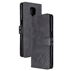 Coque Portefeuille Livre Cuir Etui Clapet H02X pour Xiaomi Redmi Note 9 Pro Max Noir