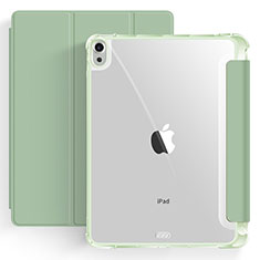 Coque Portefeuille Livre Cuir Etui Clapet H03 pour Apple iPad Air 4 10.9 (2020) Vert