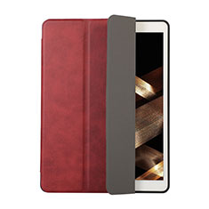 Coque Portefeuille Livre Cuir Etui Clapet H03 pour Apple iPad Mini 6 Rouge