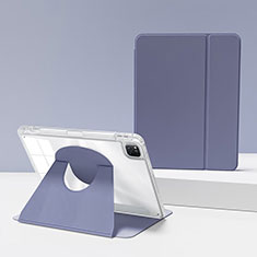 Coque Portefeuille Livre Cuir Etui Clapet H03 pour Apple iPad Pro 11 (2022) Violet