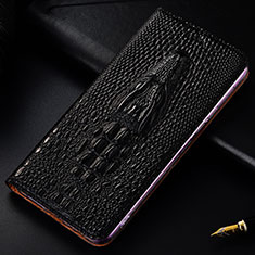 Coque Portefeuille Livre Cuir Etui Clapet H03P pour Samsung Galaxy S22 Ultra 5G Noir