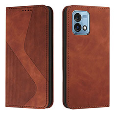 Coque Portefeuille Livre Cuir Etui Clapet H03X pour Motorola Moto G Stylus (2023) 4G Marron