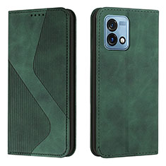 Coque Portefeuille Livre Cuir Etui Clapet H03X pour Motorola Moto G Stylus (2023) 4G Vert