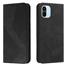 Coque Portefeuille Livre Cuir Etui Clapet H03X pour Xiaomi Poco C51 Noir